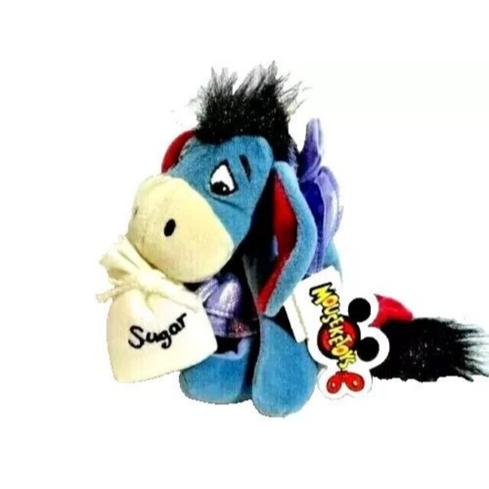 Disney Mouseketoys Eeyore Sugar Plum Donkey Fairy Ballet Plush Beanie Tag Gift